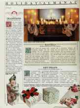 Better Homes & Gardens December 1986 Magazine Article: TRADITIONS