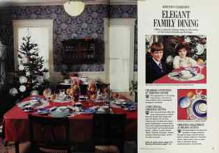 Better Homes & Gardens December 1986 Magazine Article: Page 54