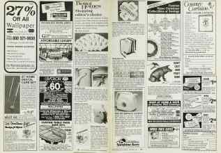 Better Homes & Gardens December 1986 Magazine Article: Shopping editor's choice