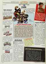 Better Homes & Gardens January 1987 Magazine Article: FOOD