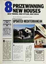 Better Homes & Gardens February 1987 Magazine Article: 8 PRIZEWINNING NEW HOUSES