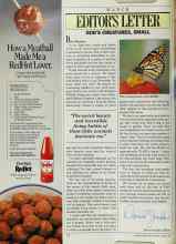 Better Homes & Gardens March 1987 Magazine Article: GOD'S CREATURES, SMALL