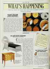 Better Homes & Gardens March 1987 Magazine Article: IN LOVE WITH COUNTRY