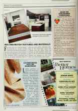 Better Homes & Gardens March 1987 Magazine Article: LEATHER MOVES INTO THE MAINSTREAM