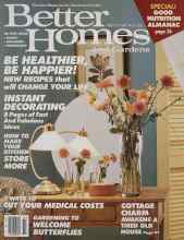 Better Homes & Gardens March 1987 Magazine Cover