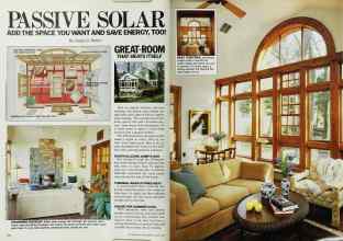 Better Homes & Gardens March 1987 Magazine Article: PASSIVE SOLAR