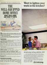 Better Homes & Gardens April 1987 Magazine Article: THE WELL-EQUIPPED HOME OFFICE