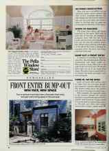 Better Homes & Gardens April 1987 Magazine Article: FRONT ENTRY BUMP-OUT NEW FACE, NEW SPACE