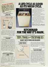 Better Homes & Gardens April 1987 Magazine Article: TIPS, TOOLS AND TECHNIQUES
