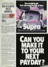 Better Homes & Gardens April 1987 Magazine Article: RECAULKING YOUR SHOWER