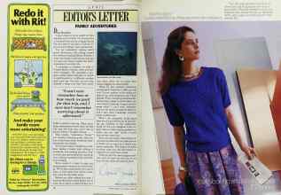 Better Homes & Gardens April 1987 Magazine Article: Page 10