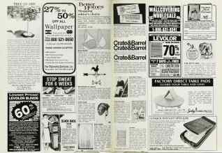 Better Homes & Gardens April 1987 Magazine Article: Shopping editor's choice