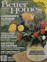 Better Homes & Gardens May 1987 Magazine Cover