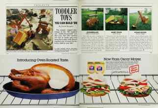 Better Homes & Gardens May 1987 Magazine Article: TODDLER TOYS YOU CAN BUILD 'EM