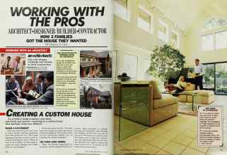 Better Homes & Gardens May 1987 Magazine Article: WORKING WITH THE PROS