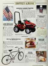Better Homes & Gardens June 1987 Magazine Article: VERSATILE GARDEN TRACTOR