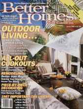 Better Homes & Gardens June 1987 Magazine Cover