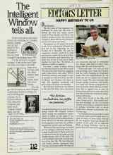 Better Homes & Gardens July 1987 Magazine Article: EDITOR'S LETTER