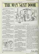 Better Homes & Gardens July 1987 Magazine Article: THE MAN NEXT DOOR