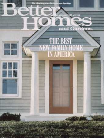 Better Homes & Gardens August 1987 Magazine Cover
