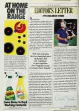 Better Homes & Gardens August 1987 Magazine Article: EDITOR'S LETTER