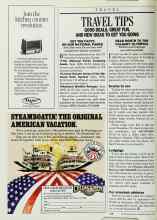 Better Homes & Gardens August 1987 Magazine Article: TRAVEL TIPS