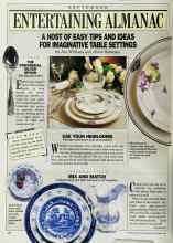Better Homes & Gardens September 1987 Magazine Article: USE YOUR HEIRLOOMS