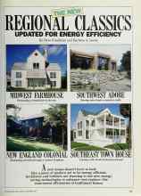 Better Homes & Gardens September 1987 Magazine Article: THE NEW REGIONAL CLASSICS