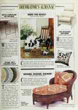 Better Homes & Gardens October 1987 Magazine Article: METAL FURNITURE ON THE RISE