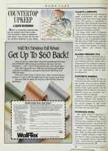 Better Homes & Gardens October 1987 Magazine Article: COUNTERTOP UPKEEP
