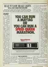 Better Homes & Gardens October 1987 Magazine Article: REAR-WINDOW BRAKE LIGHTS