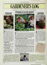 Better Homes & Gardens October 1987 Magazine Article: PROVEN PLANT PROTECTION
