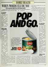 Better Homes & Gardens October 1987 Magazine Article: WHEN WORDS ELUDE YOU