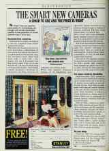 Better Homes & Gardens October 1987 Magazine Article: THE SMART NEW CAMERAS