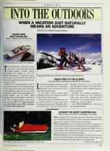 Better Homes & Gardens October 1987 Magazine Article: CHOOSE THE RIGHT SLEEPING BAG