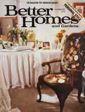 Better Homes & Gardens October 1987 Magazine Cover