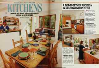 Better Homes & Gardens October 1987 Magazine Article: HEART OF THE HOME KITCHENS
