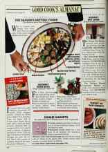 Better Homes & Gardens November 1987 Magazine Article: THE SEASON'S HOTTEST FOODS