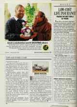 Better Homes & Gardens November 1987 Magazine Article: LOW-COST LIFE INSURANCE
