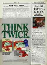 Better Homes & Gardens November 1987 Magazine Article: BAKING CUTOUT COOKIES