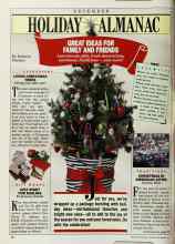 Better Homes & Gardens December 1987 Magazine Article: LIVING CHRISTMAS TREES