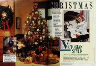 Better Homes & Gardens December 1987 Magazine Article: VICTORIAN STYLE