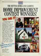 Better Homes & Gardens January 1988 Magazine Article: HOME IMPROVEMENT CONTEST WINNERS!