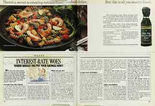 Better Homes & Gardens January 1988 Magazine Article: INTEREST-RATE WOES