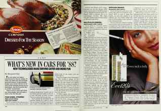 Better Homes & Gardens January 1988 Magazine Article: WHAT'S NEW IN CARS FOR '88?