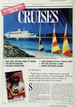 Better Homes & Gardens February 1988 Magazine Article: THE SMART SHOPPERS' GUIDE TO CRUISES