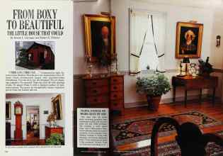 Better Homes & Gardens February 1988 Magazine Article: FROM BOXY TO BEAUTIFUL