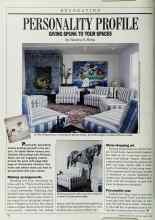 Better Homes & Gardens March 1988 Magazine Article: PERSONALITY PROFILE