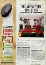 Better Homes & Gardens March 1988 Magazine Article: BREAKING WITH TRADITION