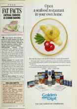 Better Homes & Gardens March 1988 Magazine Article: FAT FACTS